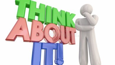 Photo of Think about this